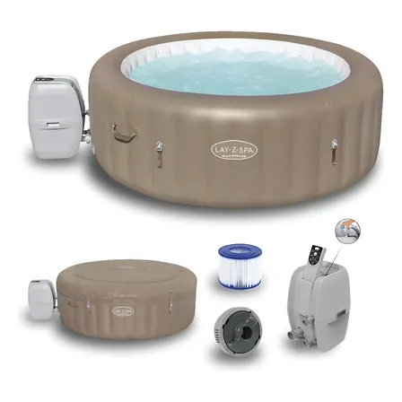 Piscina Spa Inflável Palm Springs 916l 6 Pessoas + Aquecedor