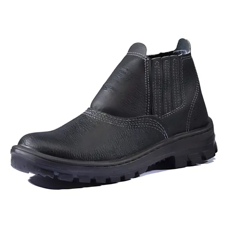 Bota Botina De Segurança Trabalho Sem Bico Epi Cartom