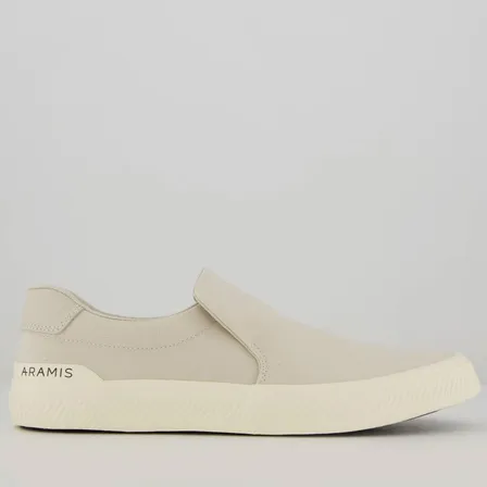 Tênis Aramis Daily Slip Canvas Bege Masculino Adulto Casual