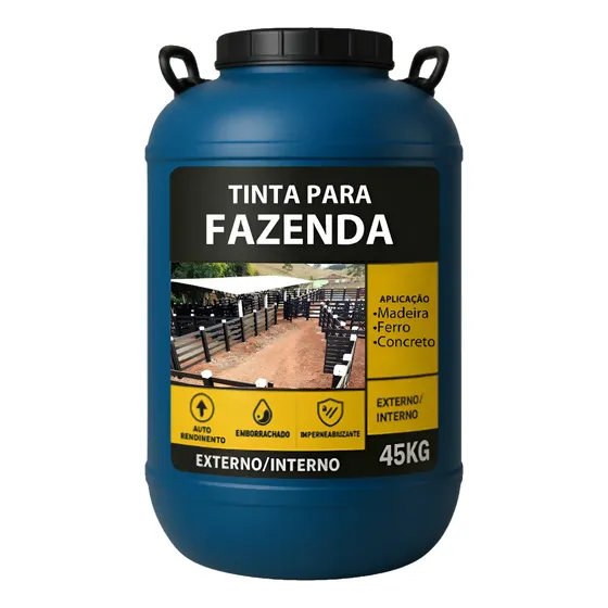 Tinta Preta Para Galpão Portão Rancho Haras Fazenda