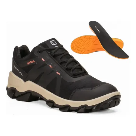 Sapato De Segurança All Black Hybrid Estival - Pvc Ca 47823