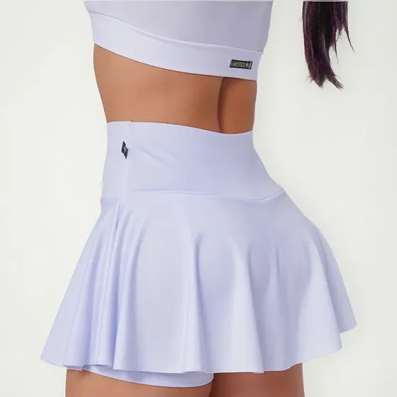 Short Saia Academia Fitness Roupa Feminina Suplex
