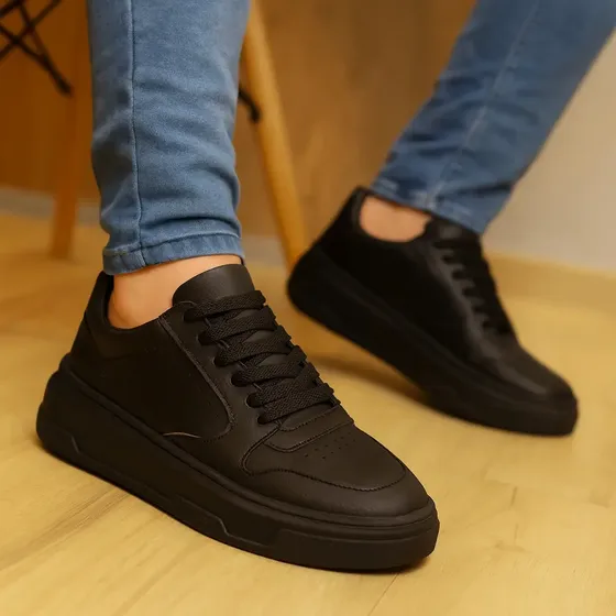 Tênis Casual Masculino Confortável Sola Alta Estiloso