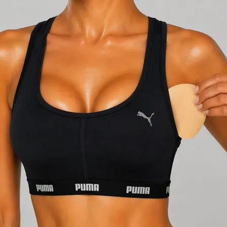 Top Puma Fitness Bojo Removível Alta Sustentação Academia