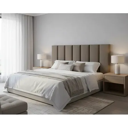 Kit 10 Cabeceira Estofada Quarto Cama King Size Box Modulada