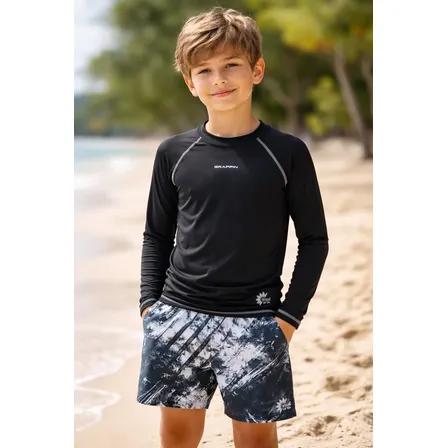 Conjunto Proteção Solar Meninos Infantil Juvenil Grappin