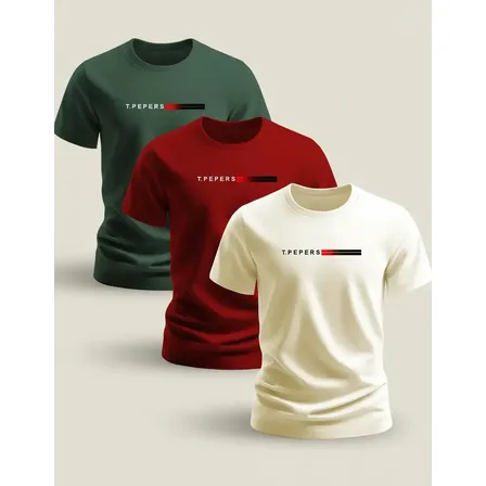 Kit Com 3 Camisetas Masculina Top Original