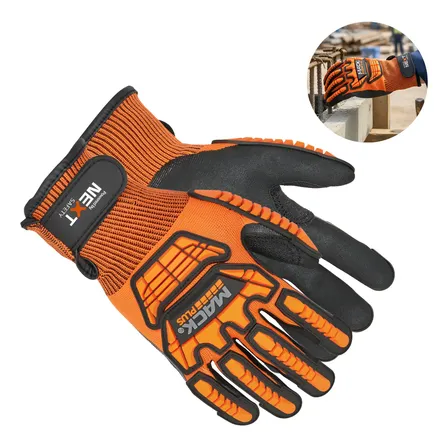 Luva Anti Impacto Termica/corte Punho Spandex Turtle Premium