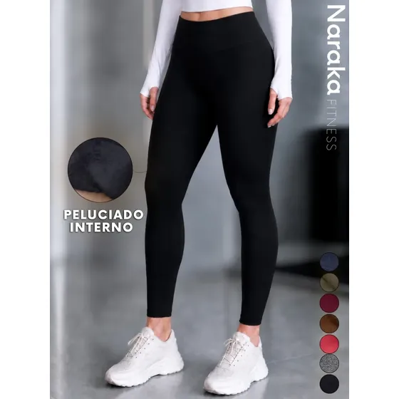 Calça Legging Flanelada Grossa Zero Transparência Inverno