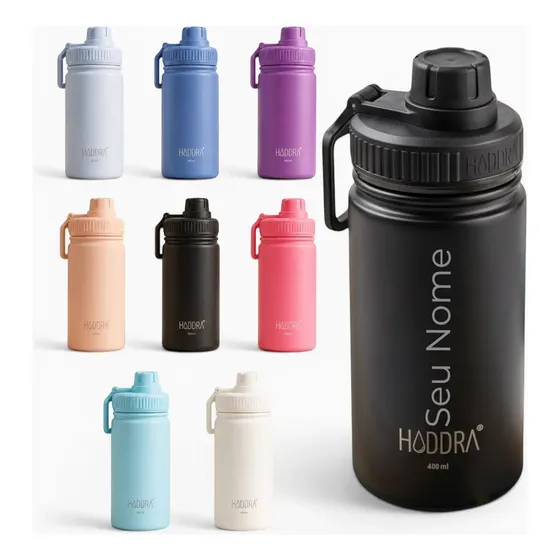 Garrafa Térmica Personalizada Com Seu Nome 400ml Infantil