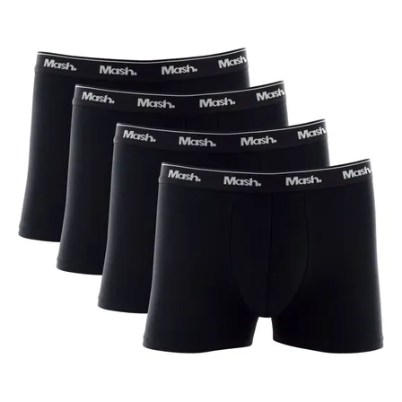 Kit 4 Cueca Mash Boxer Masculina Box Algodão Macio Original