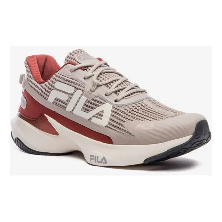 Tenis Fila Recovery Feminino Q3q4 25 Castanho Claro/marrom Avermelhado/bege Lisa 36 Br