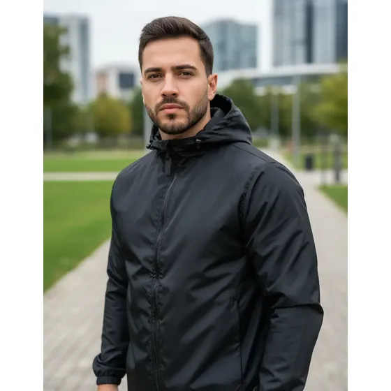 Jaqueta Corta Vento Masculino Casaco Impermeável