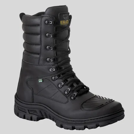 Coturno Militar De Segurança Bota Adventure Zíper Premium