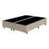 Base Box Casal Bipartida Suede Resistente 138x188x42cm
