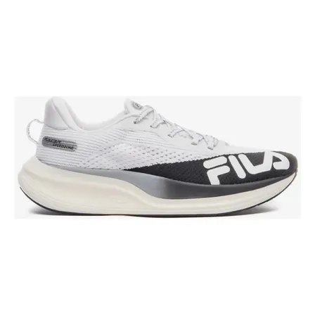 Tênis Feminino Racer Speedzone Fila Branco/preto/cinza Lisa 39 Br