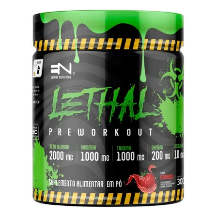 Pré Treino Lethal Empire Nutrition Pote 300g