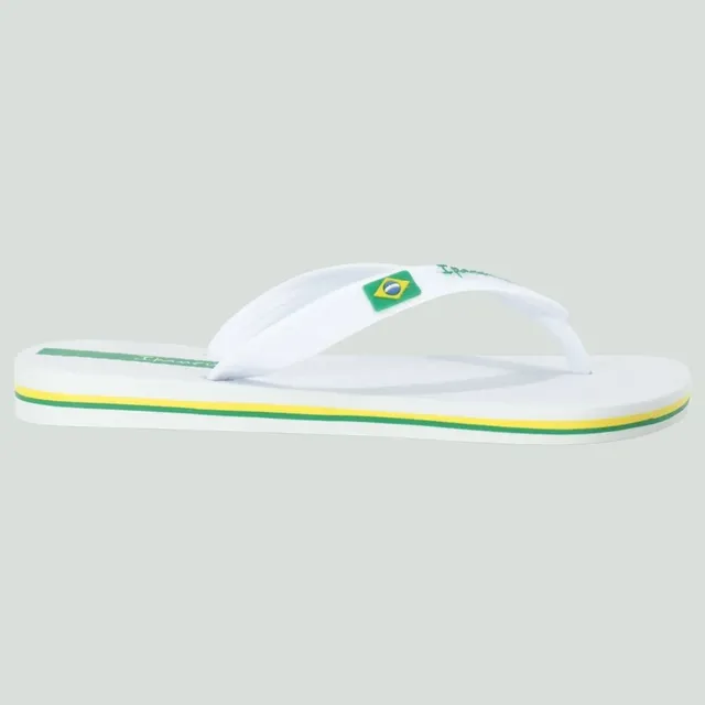 Chinelo Ipanema Brasil Branco Lançamento