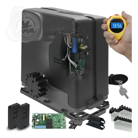 Motor Ppa Dz Stark Home 3m Crem 2 Controles Base Flex 400kg