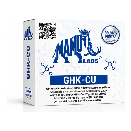 Peptídeo De Cobre Ghk-cu 100mg 99% Pureza