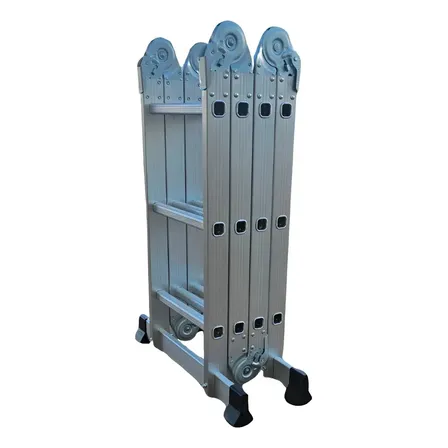 Escada Articulada 12 Degraus 4x3 Alumínio Reforçada
