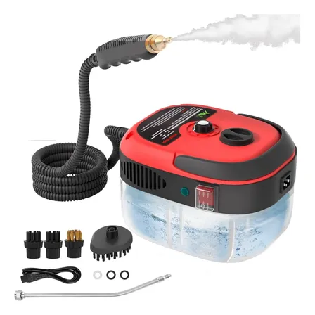 Limpador A Vapor Portátil Pressurizado, 2500w, Alta Temperat