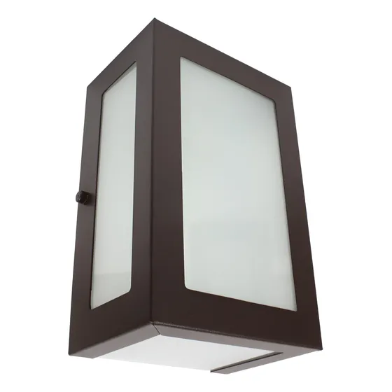 01 Arandela Parede Muro Com 5 Vidros Alum Ext Int 1025ml