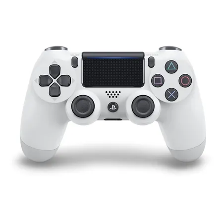 Controle joystick sem fio Sony PlayStation Dualshock 4 Wireless controller glacier white
