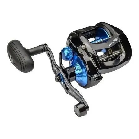 Carretel Carretilha Marine Sports Titan 400sw Esquerdo Color Preto