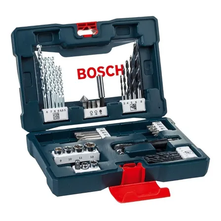 Kit De Pontas E Brocas Bosch V-line 41 Peças 2607017396