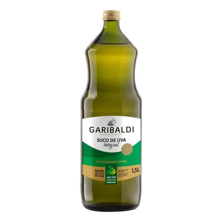 Suco De Uva Branco Integral Garibaldi 1.5 Litro