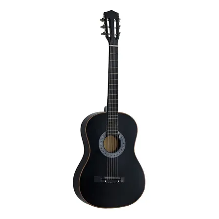Violão Clássico Queen's Conthey D13751 6 Cordas Aço Preto Verniz