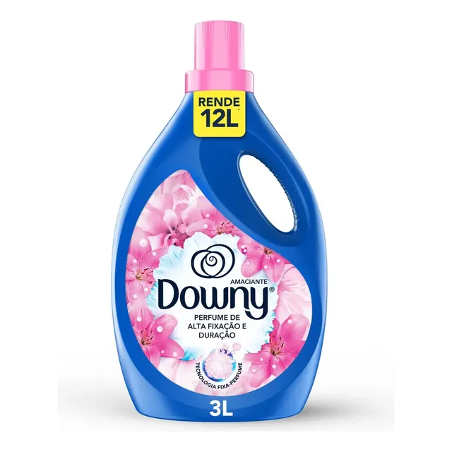 Amaciante Downy Concentrado Frescor Da Primavera 3l Rende 12l