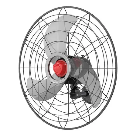 Vent Osc Parede Power 70 Ch Hh Cz Gr Pr, Ventisol 70 Cm 60 Preto Cinza Plástico 3