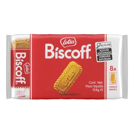 Lotus Biscoff Biscoito Caramelizado Belga Packs 124g