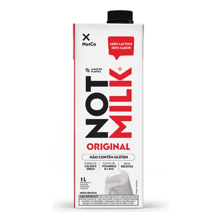Bebida Vegetal Notmilk Original 1l