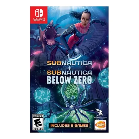 Subnautica + Subnautica: Below Zero Standard Edition (físico) Switch