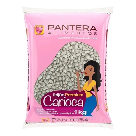 Feijão Carioca Pantera 1kg
