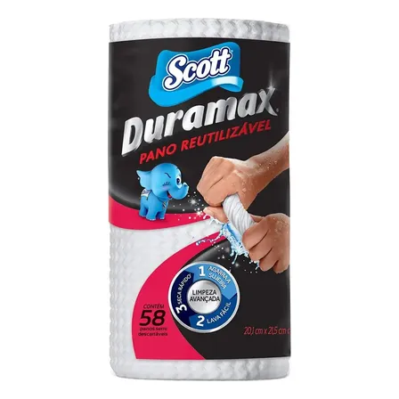 Panos Scott Duramax Com 58 Unidades Branco