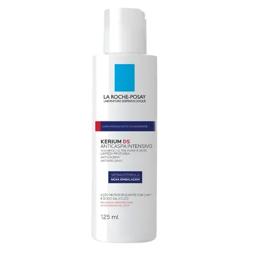 Shampoo Anticaspa Intensivo Kerium DS 125ml La Roche-posay