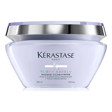 Máscara Kérastase Blond Absolu Cicaextreme, Cabelos Loiros, Danificados ou com Mechas, 200ml