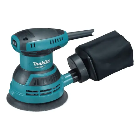 Lixadeira Roto-orbital 5pol 240w - M9204b Makita Color Azul-turquesa 127v
