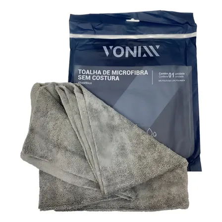 Toalha De Microfibra Sem Costura 350gsm 40x60 Vonixx