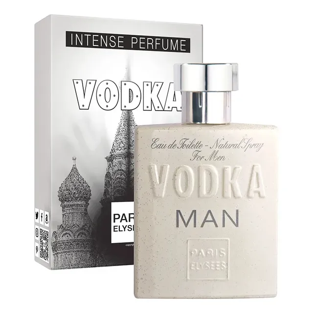 Perfume Vodka Man Paris Elysees Masculino Intense 100ml