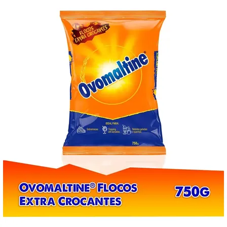 Achocolatado Flocos Extracrocantes Ovomaltine Chocomaltine Pacote 750g