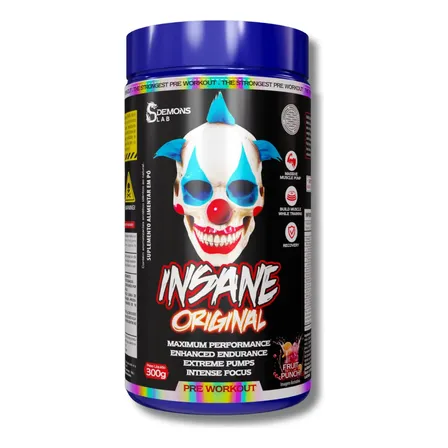 Insane Original 300g Fruit Punch Demons Lab Frutas Vermelhas