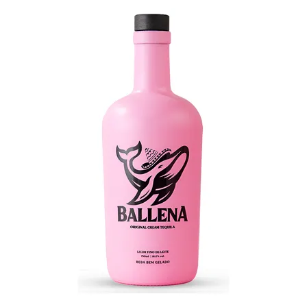 Ballena Licor De Morango Com Tequila 750ml