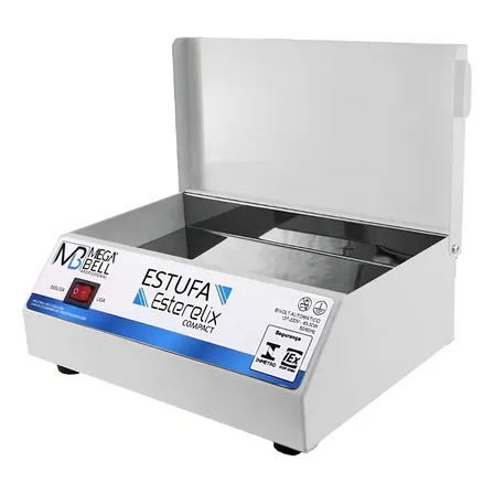 Estufa Manicure Esterilizador De Alicates Pedicure Mega Bell Cor Branco