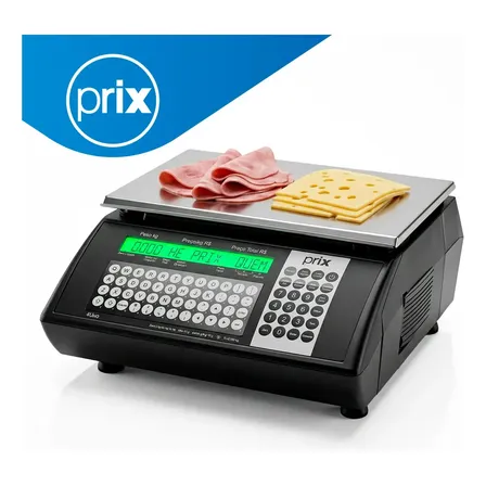 Balança Comercial Digital com Impressora 32kg Toledo Prix 4 Uno Preto
