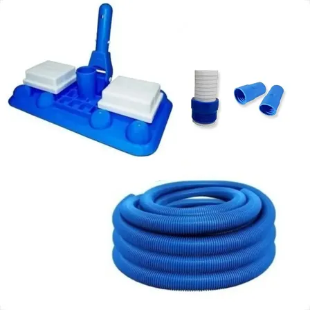 Kit Limpeza P/ Piscinas - Aspirador C/ Esferas 10m Mangueira